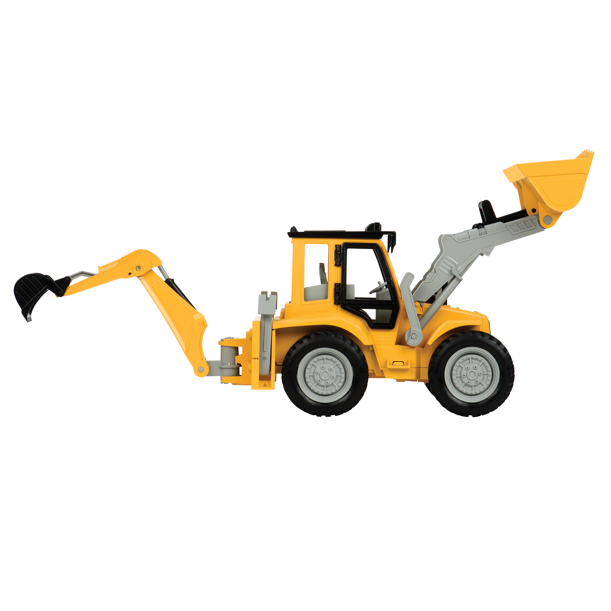 Driven - Mid Backhoe Loader Yellow