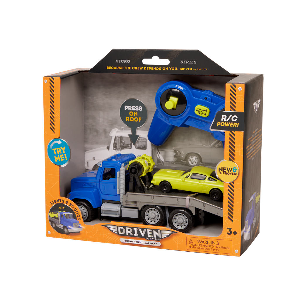 Driven - R/C Micro Tow Truck Blue