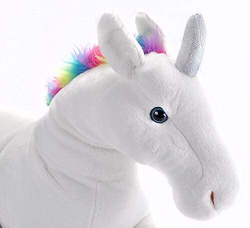 Wild Republic - Cuddlekins Jumbo Unicorn White