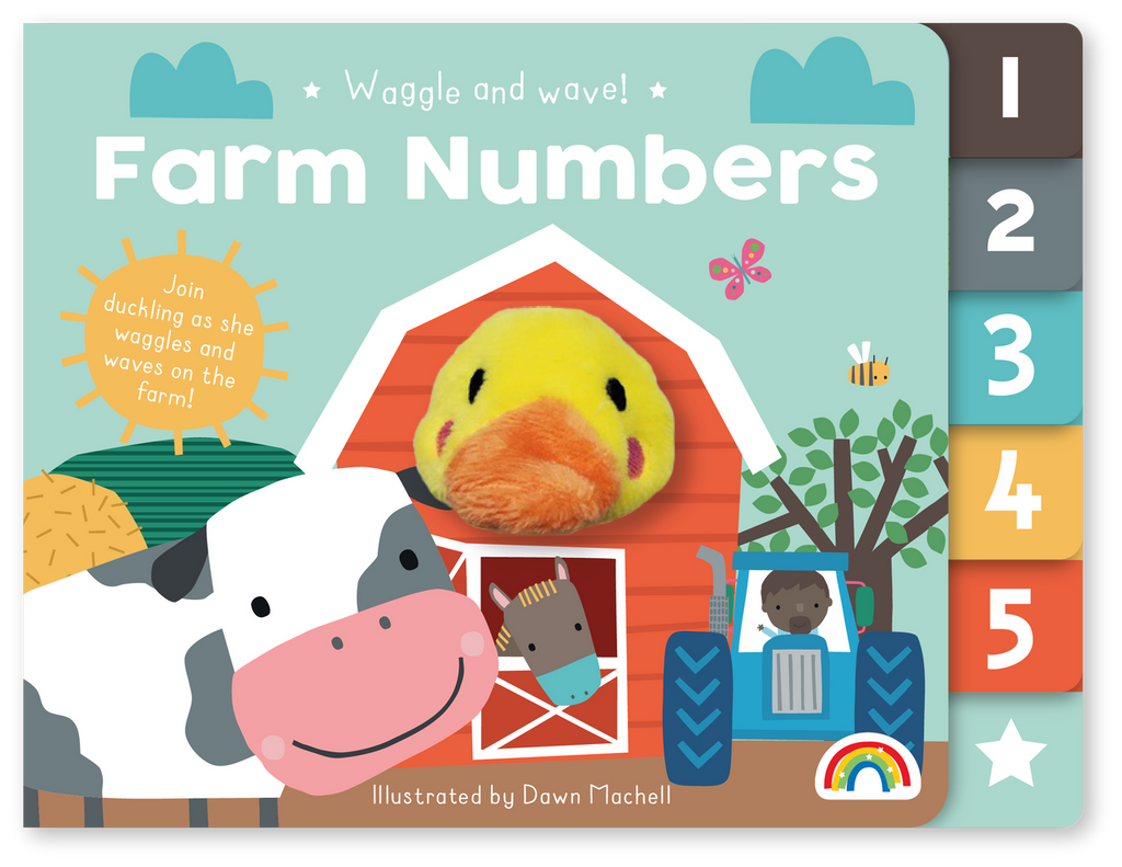Waggle & Wave Farm Numbers Book