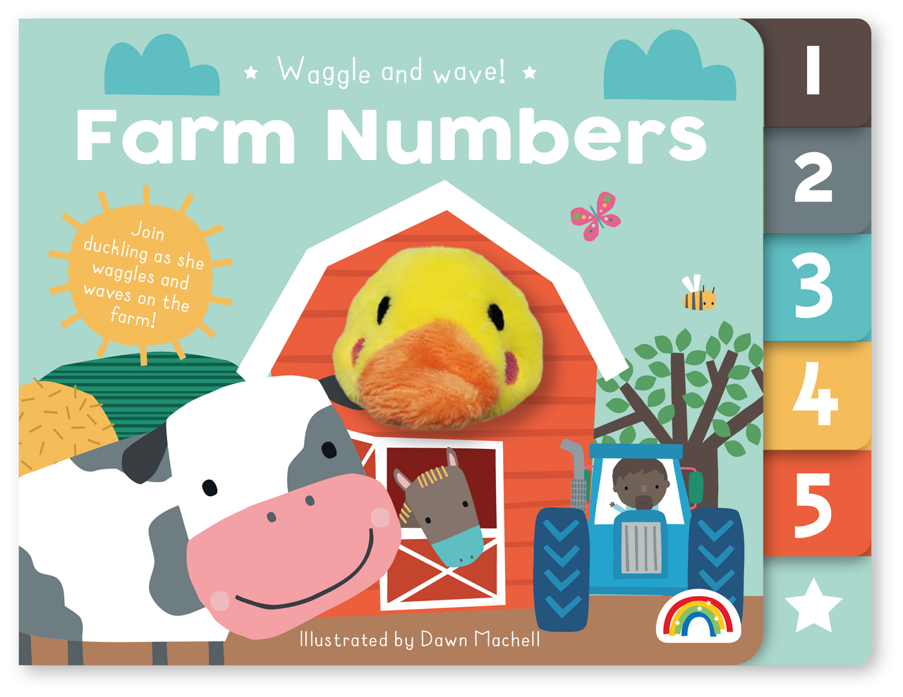 Waggle & Wave Farm Numbers Book