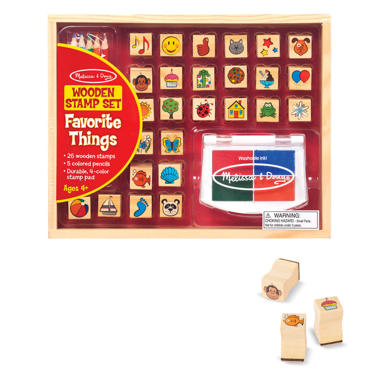 Melissa & Doug - Favourite Things Stamp Set