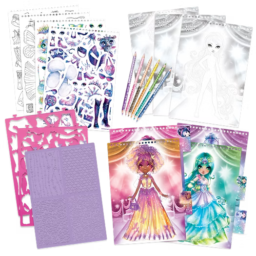 Nebulous Stars - Fashion Sketchbook Astral Ball