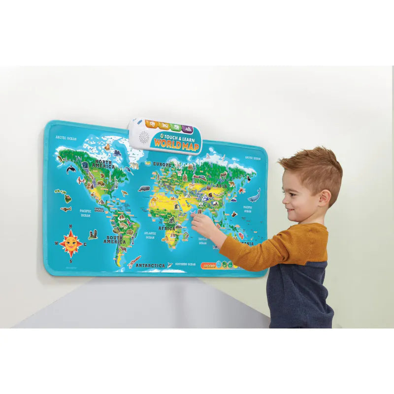 Leapfrog 23 - Touch & Learn World Map