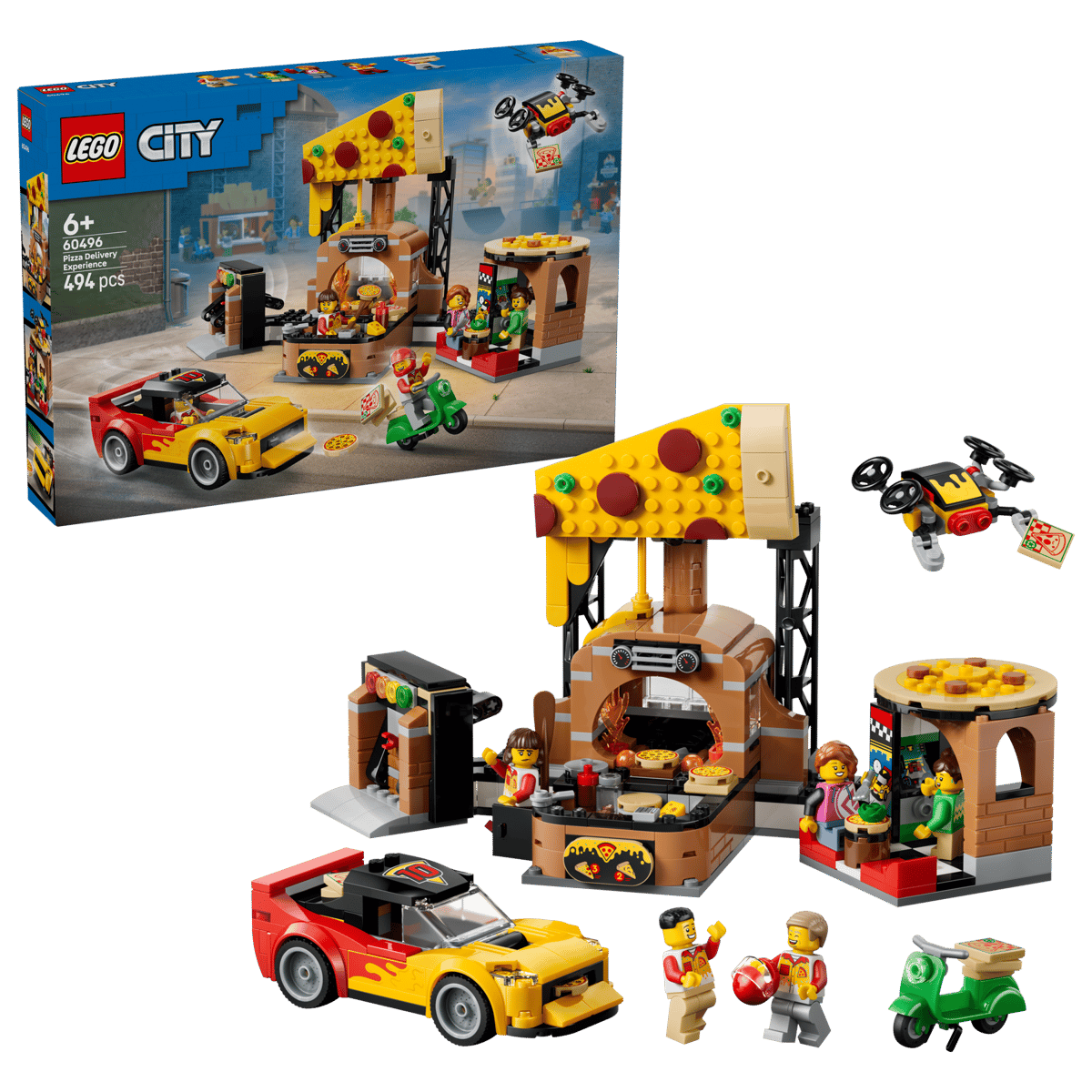 Lego - City Pizza Delivery 60496