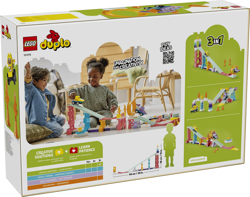 Lego - Duplo 3 in 1 Creative Ramps with Vehicles 10478