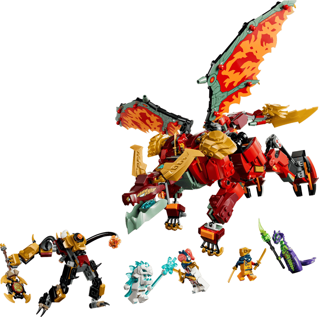 Lego - Ninjago Wyldfyre's Transforming Dragon Mech 71868