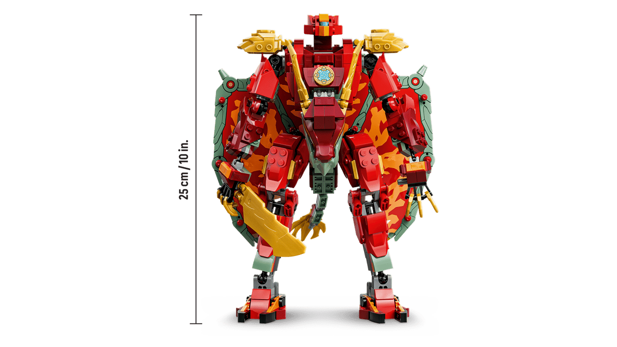 Lego - Ninjago Wyldfyre's Transforming Dragon Mech 71868
