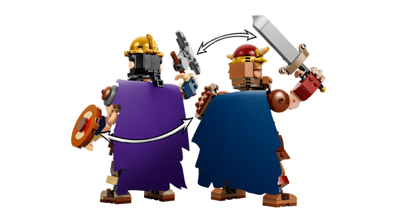 LEGO - One Piece Dorry vs Brogy - Giants of Little Garden 75644