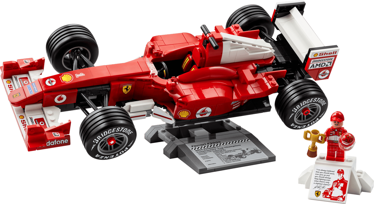 LEGO - Ferrari F2004 & Michael Schumacher 11375