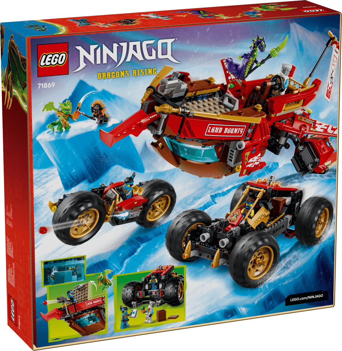Lego - Ninjago Land Bounty 71869