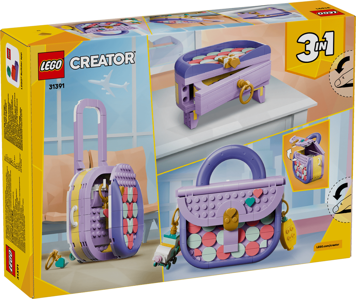 Lego - Creator Fashion Bag with Storage 31391