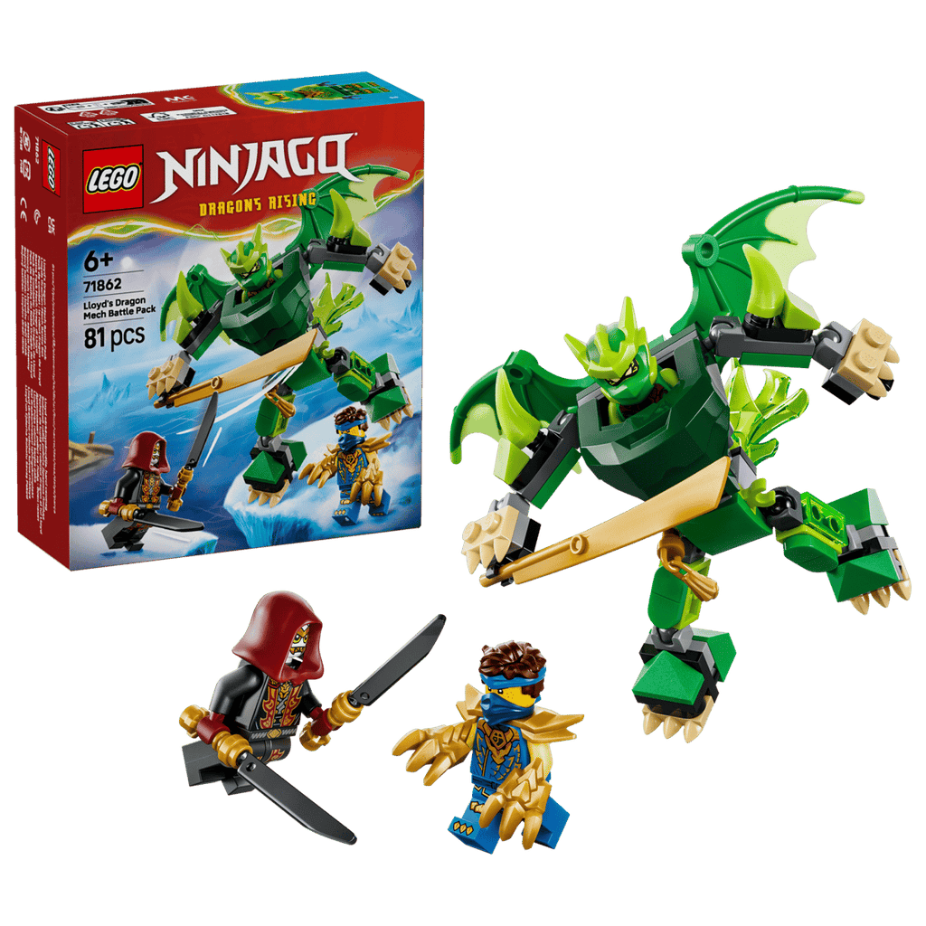 Lego - Ninjago Lloyd's Dragon Mech Battle Pack 71862