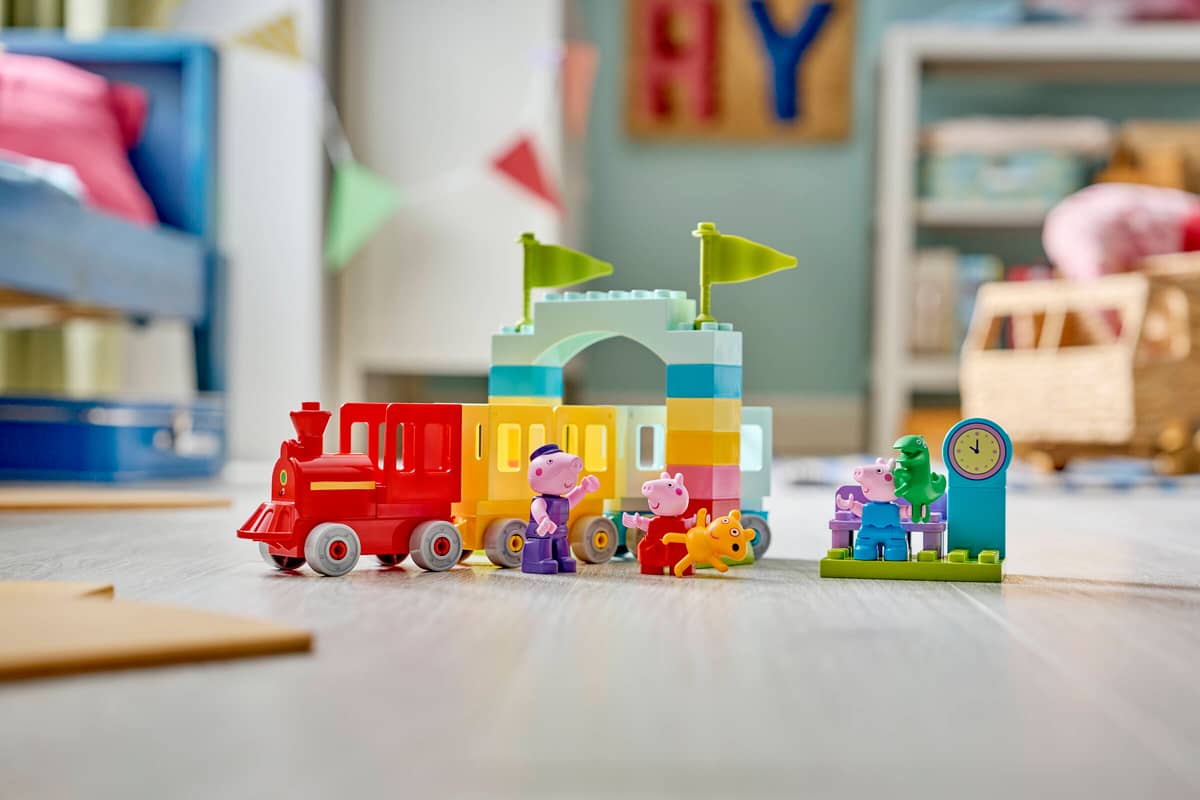 LEGO - Peppa Pig Train Ride with Grandpa Pig 10466