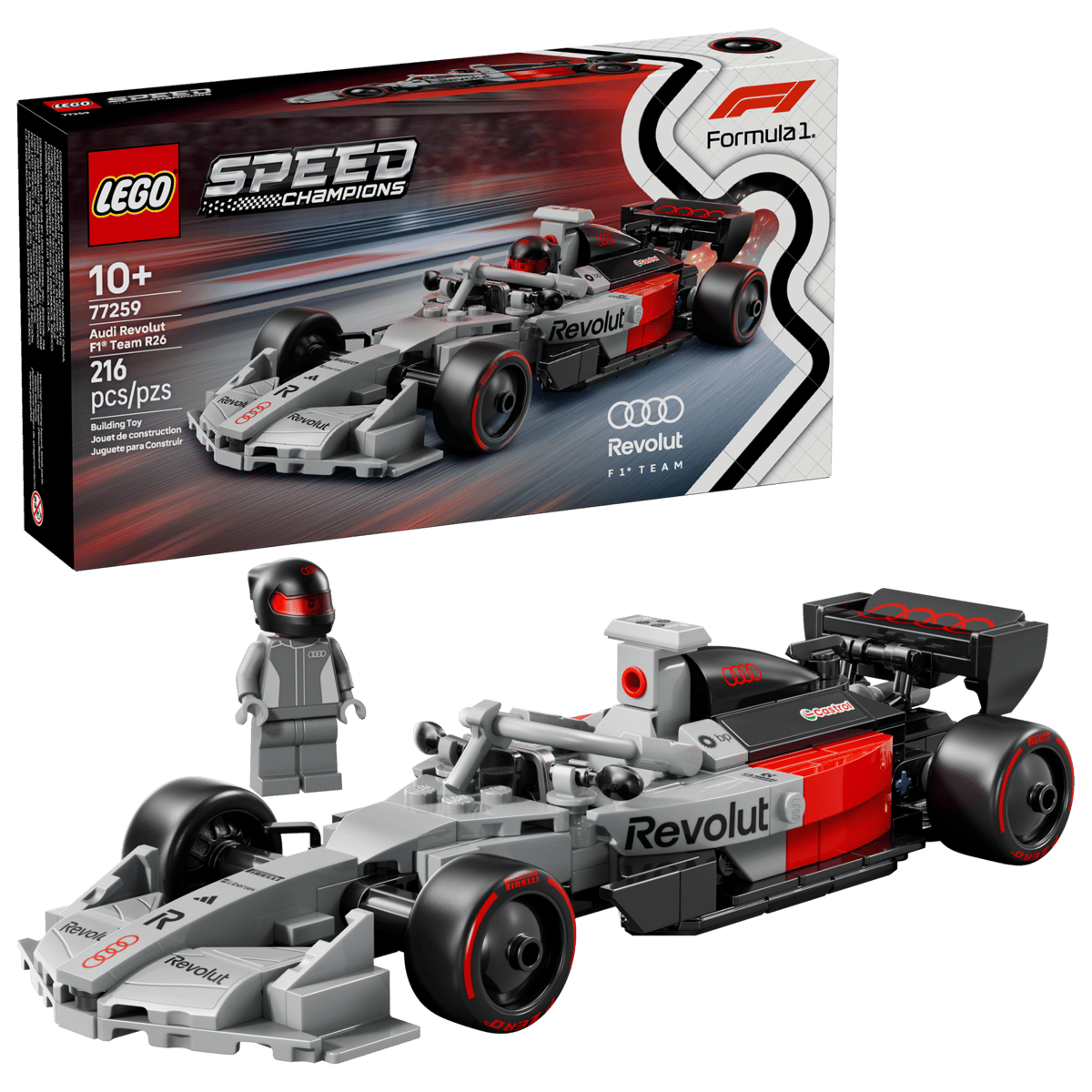 LEGO - Audi Revolut F1 Team R26 Race Car 77259
