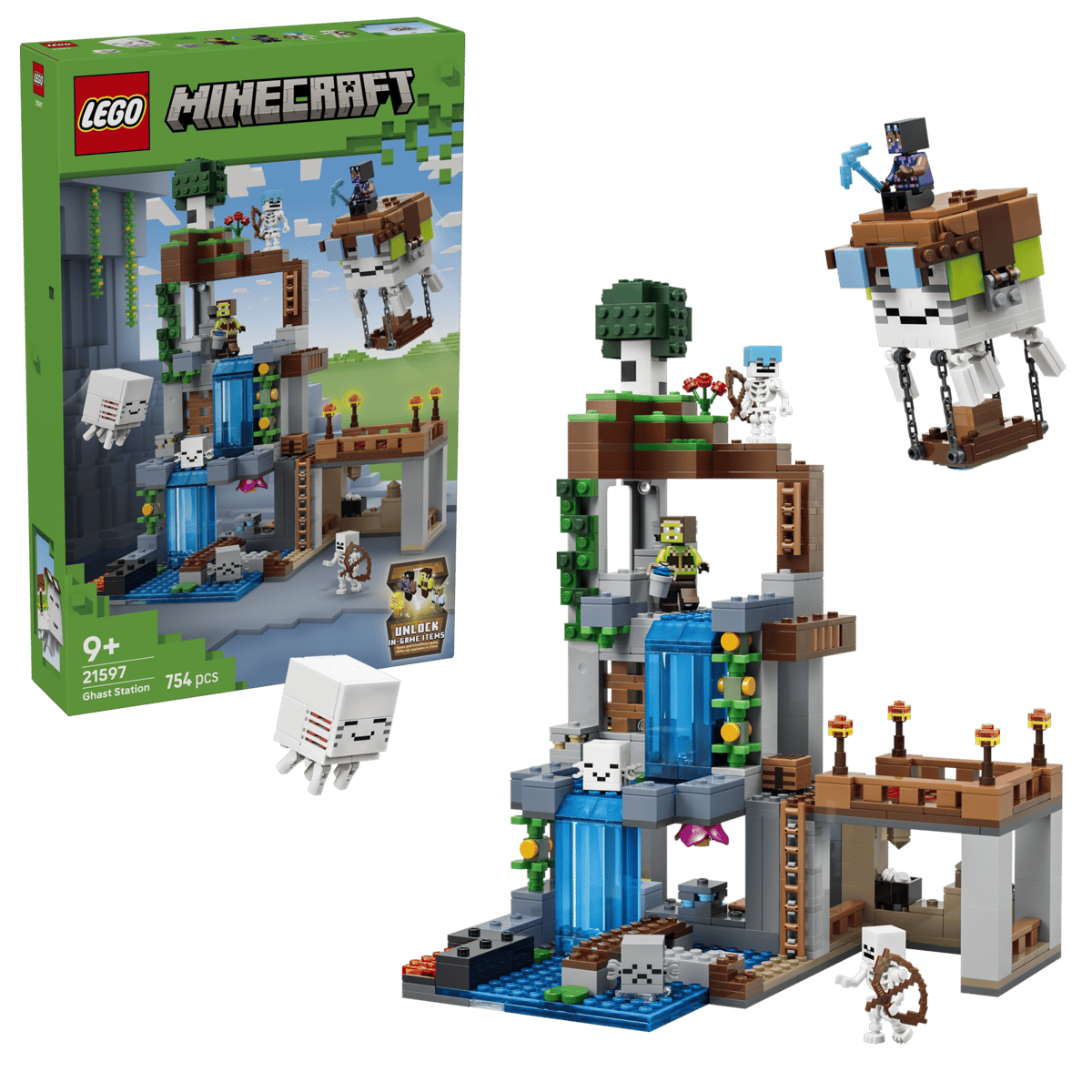 Lego - Minecraft Ghast Station 21597