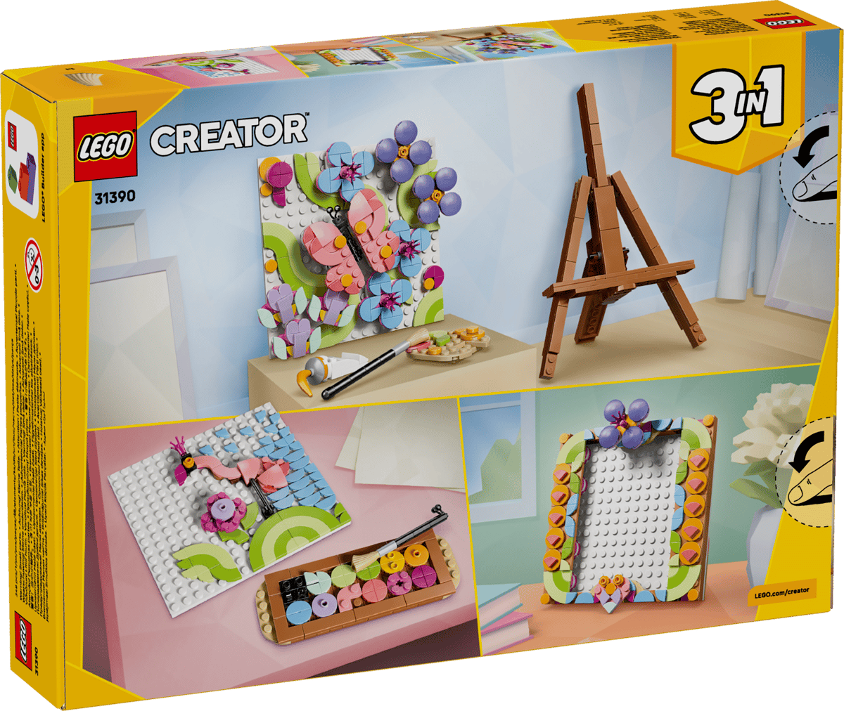 Lego - Creator Floral Art Painting 31390