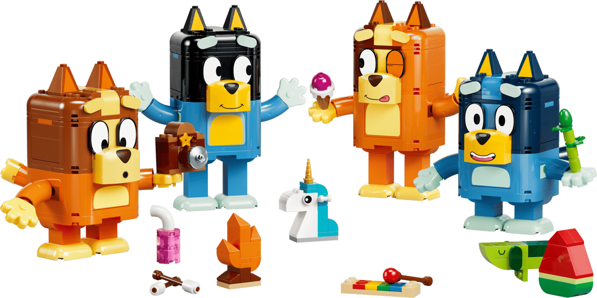 Lego - Brick-Built Bluey Family 11217