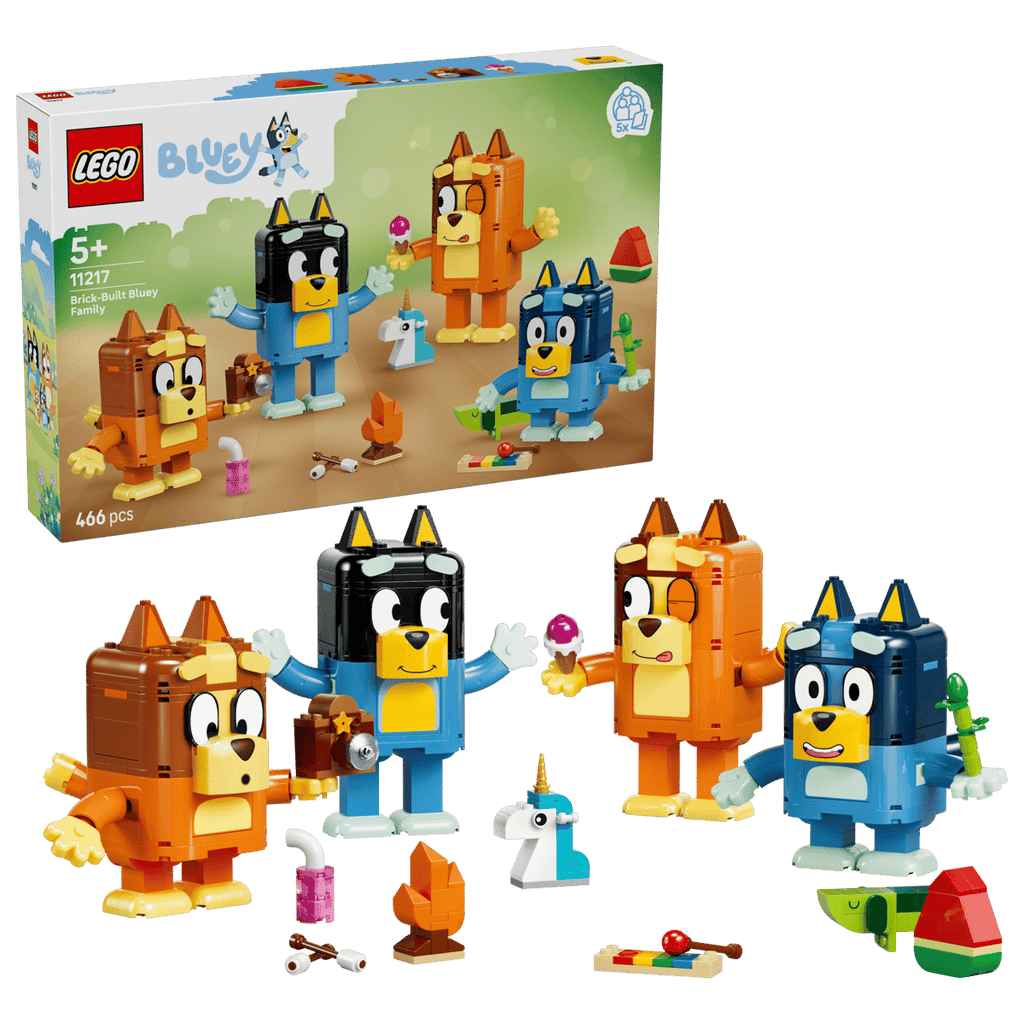 Lego - Brick-Built Bluey Family 11217
