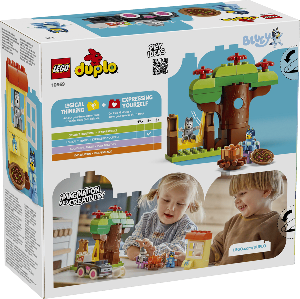 Lego - Duplo Pizza Girls with Muffin and Bluey 10469