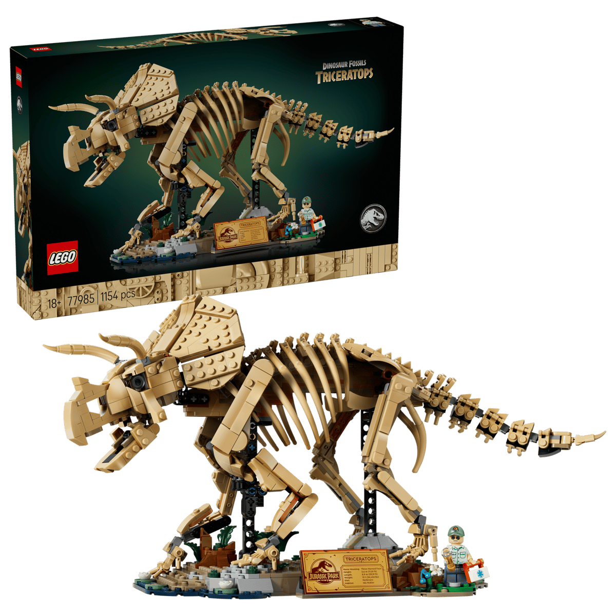 Lego - Jurassic World Dinosaur Fossil Triceratops 77985