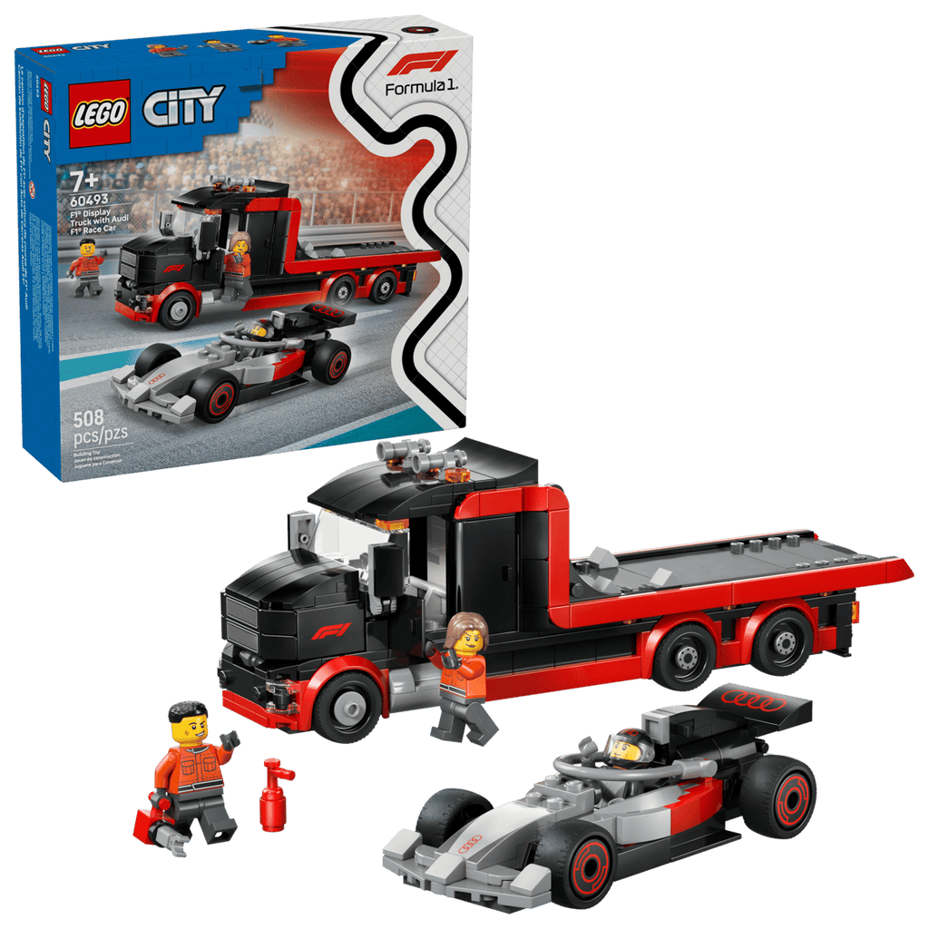 LEGO - F1 Display Truck with Audi F1 Race Car 60493