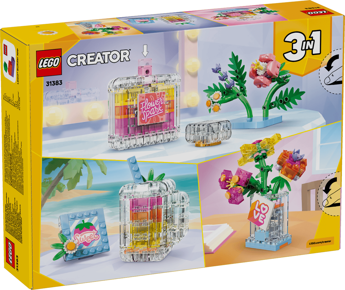 Lego - Creator Floral Perfume Bottle 31383