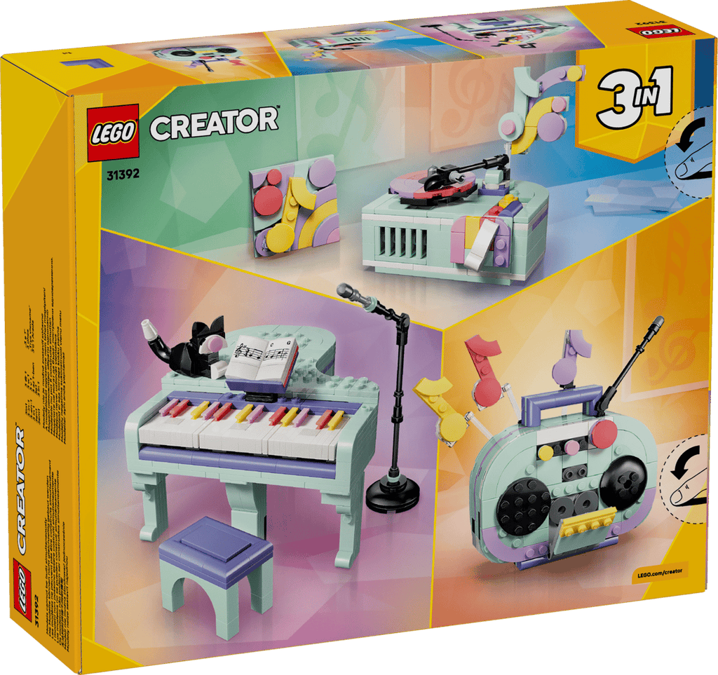 Lego - Creator Music Decor Piano with Cat 31392