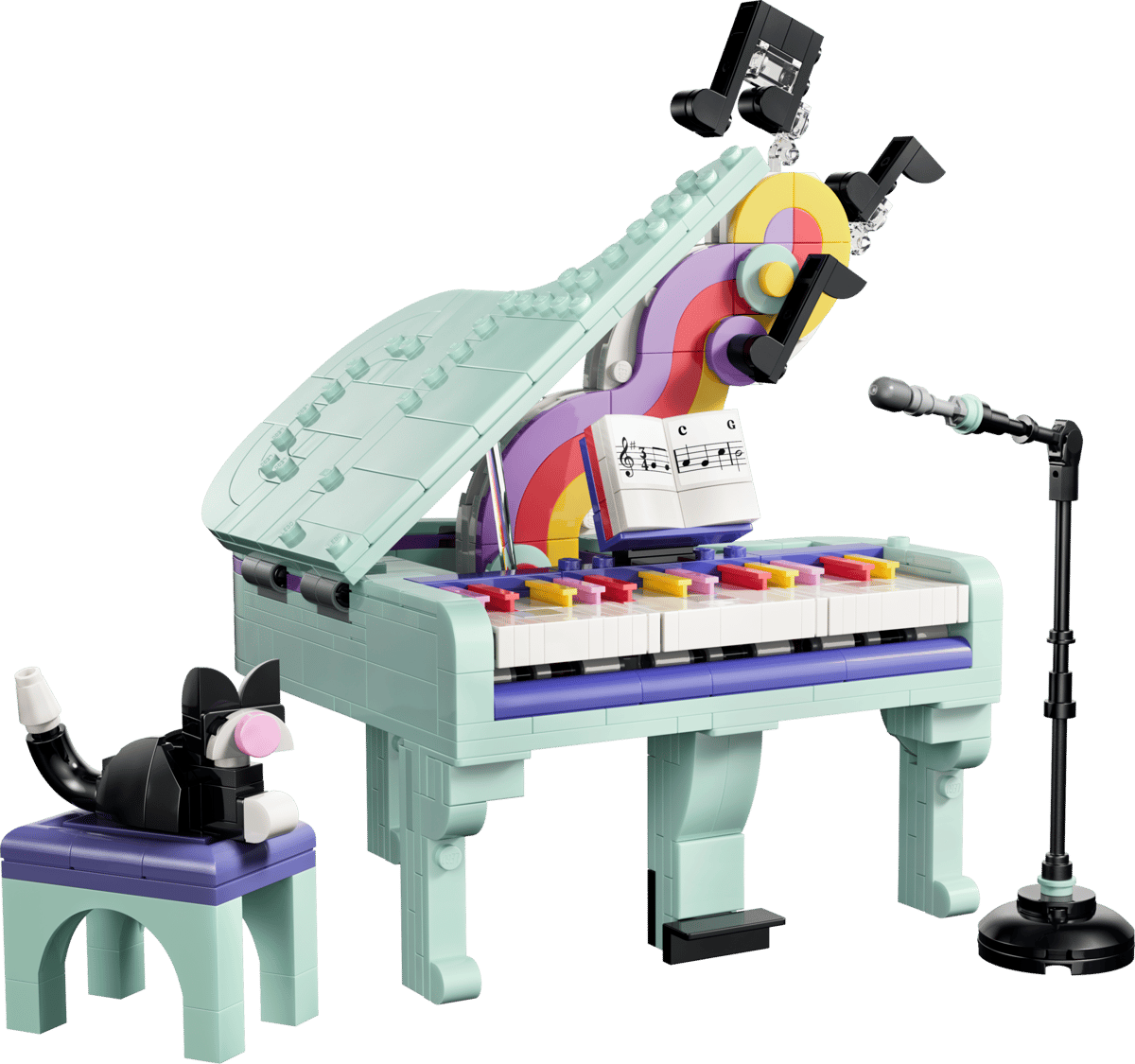 Lego - Creator Music Decor Piano with Cat 31392