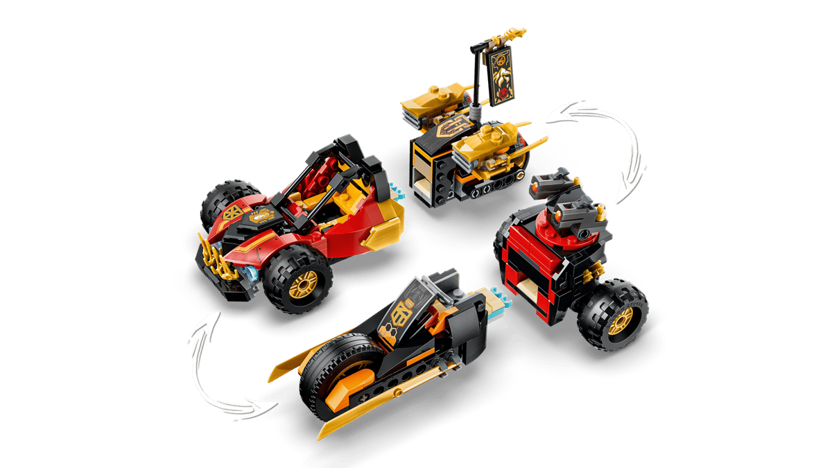 Lego - Ninjago Kai and Cole's Combiner Vehicles 71864
