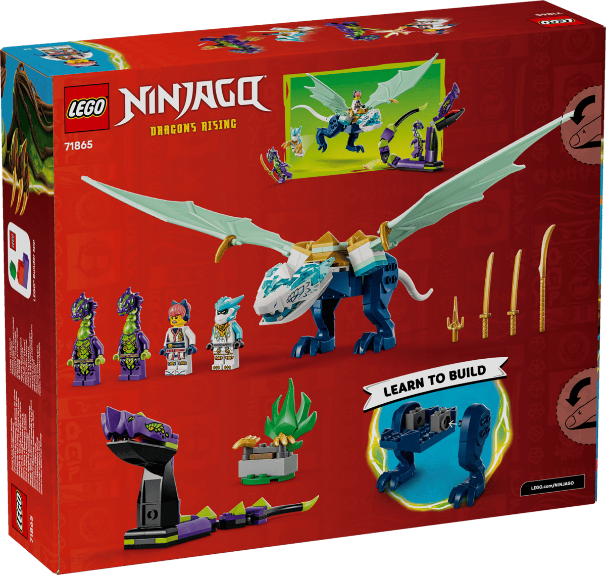 Lego - Ninjago Zane's Ice Dragon Battle 71865