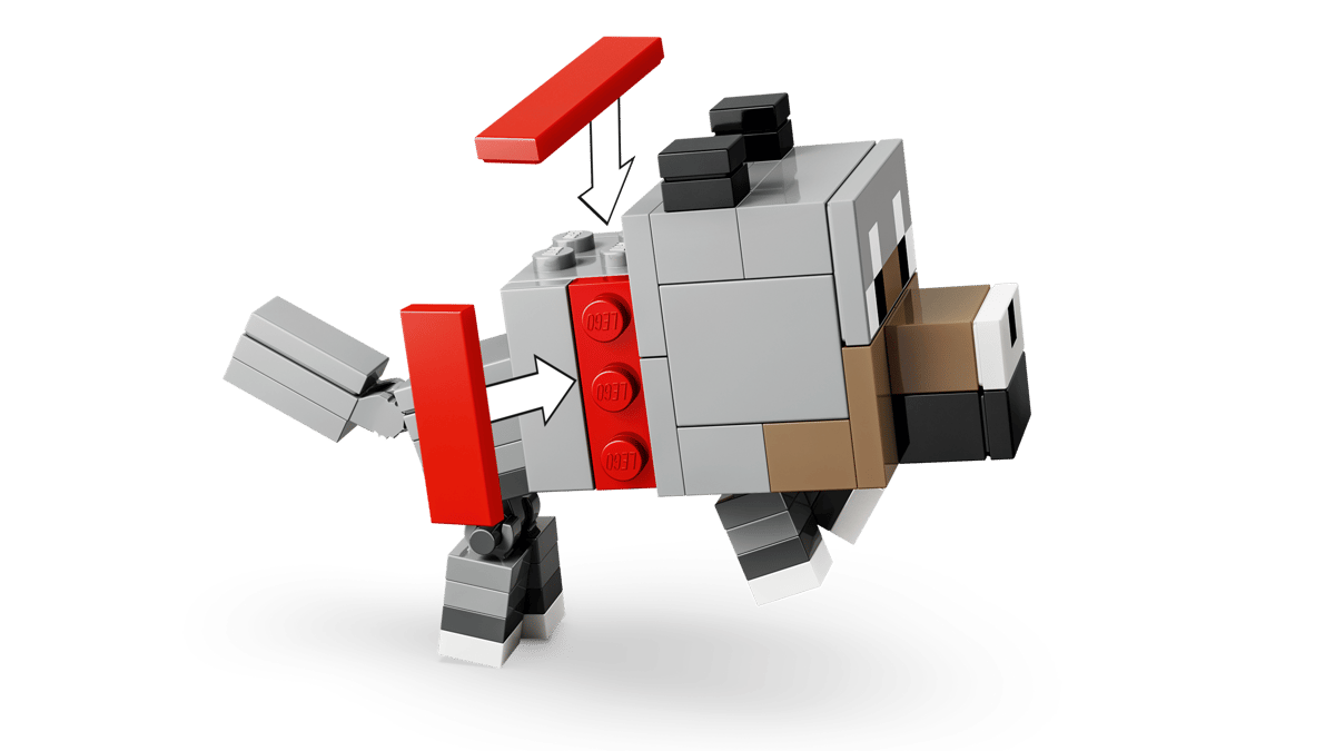 Lego - Minecraft Chicken Jocky Desert Attack 21592