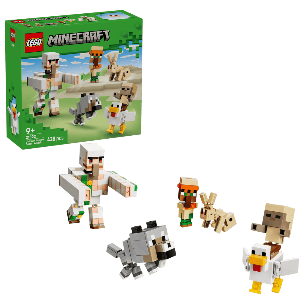 Lego - Minecraft Chicken Jocky Desert Attack 21592