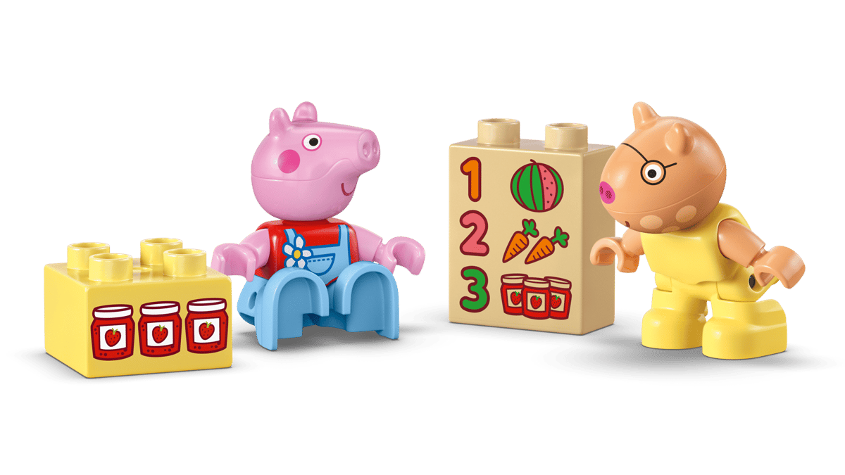LEGO - Peppa Pig Tractor and Market 10468