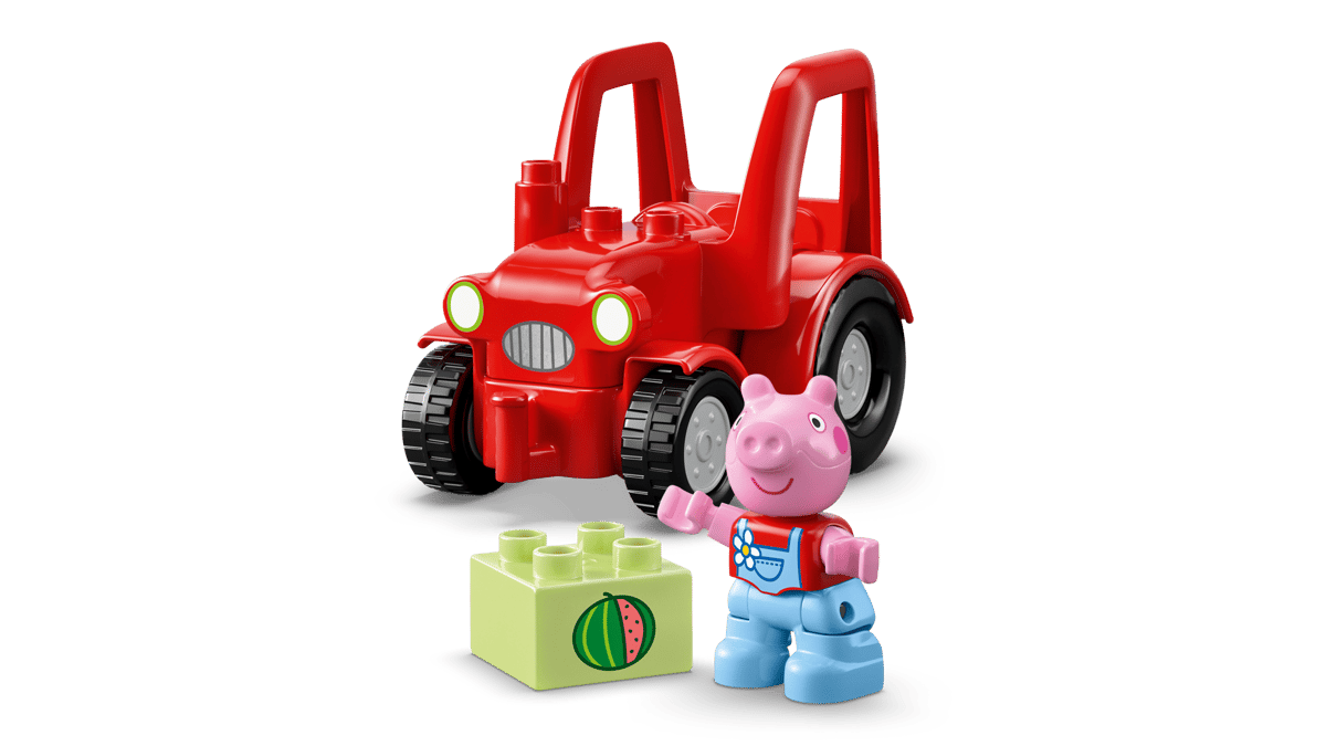 LEGO - Peppa Pig Tractor and Market 10468