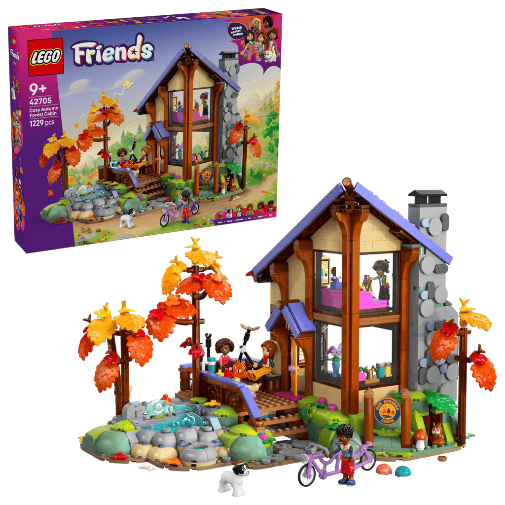 Lego - Friends Cosy Fall Forest Cabin 42705