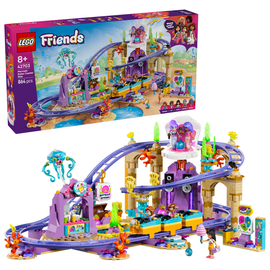 Lego - Friends Mermaid Roller Coaster Ride 42703