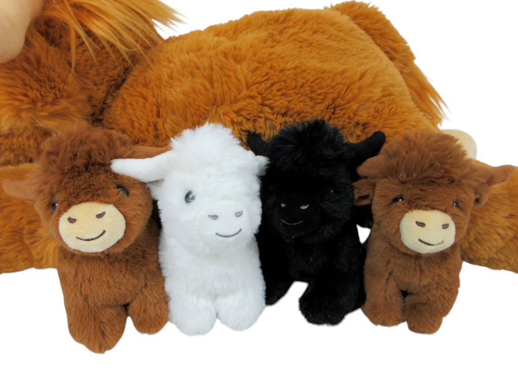 Cotton Candy - Highland Cow & Calves