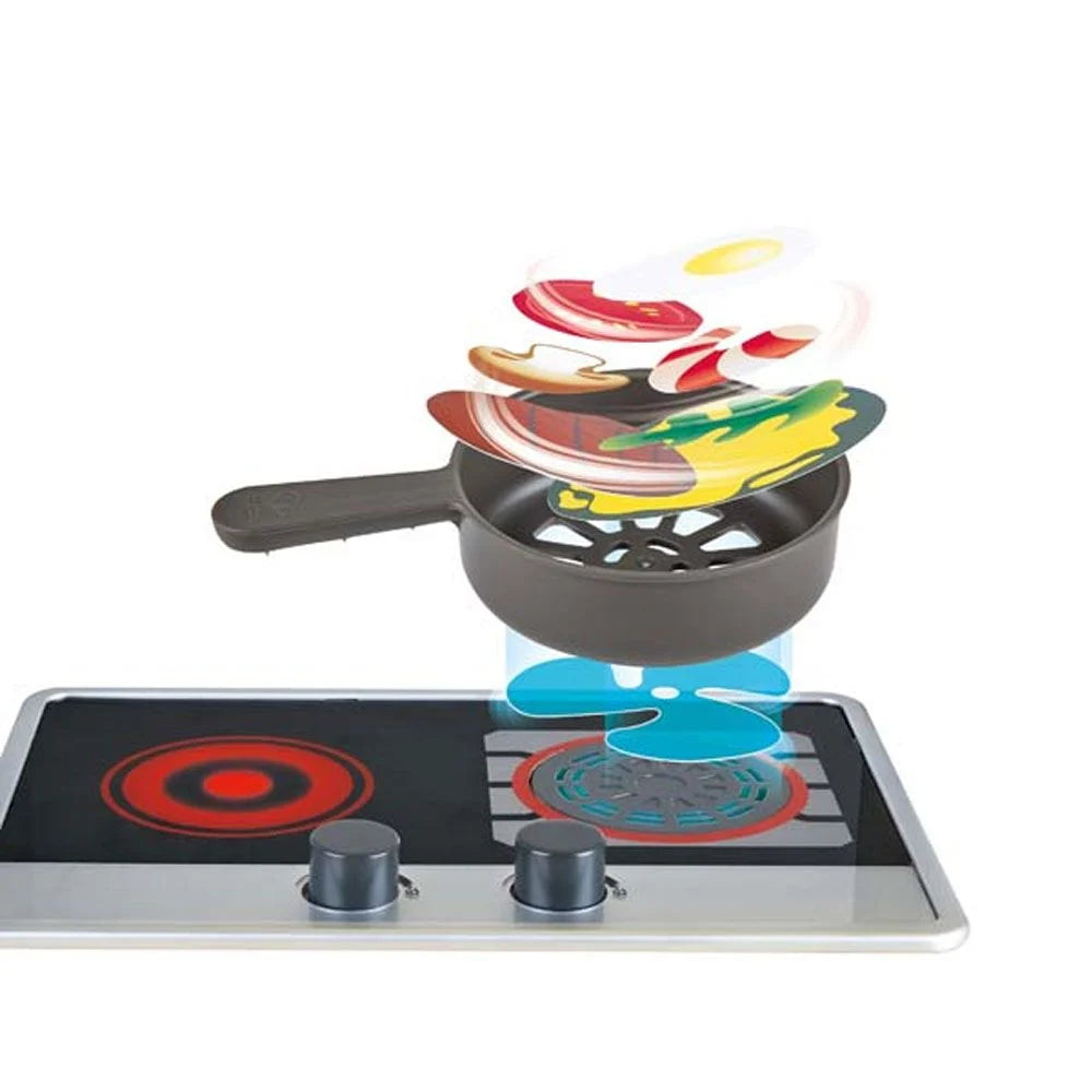 Hape - Deluxe Kitchen With Fan Stove