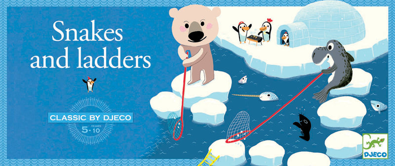 Djeco - Snakes & Ladders Board Game