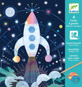 Djeco - Cosmic Mission Scratch Cards