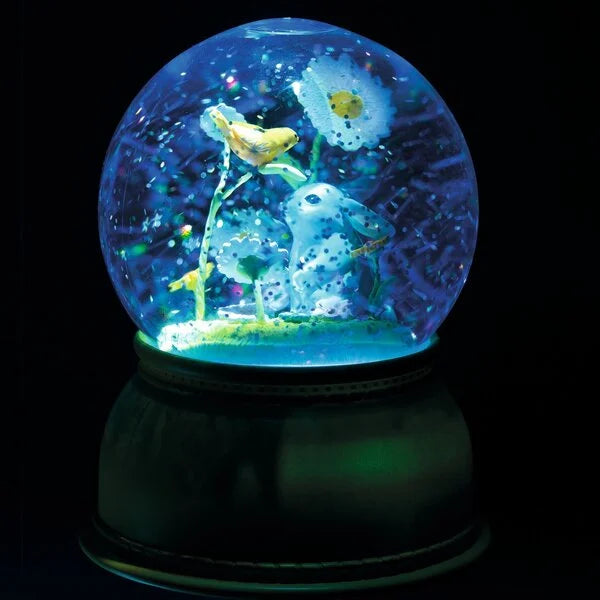 Djeco - Rabbit Snow Globe Night Light