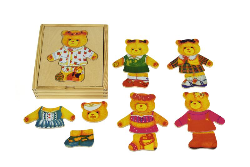 Eleganter - Dress-up Bear girl