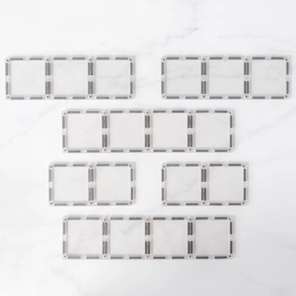Connetix - Clear Rectangle 12 pc