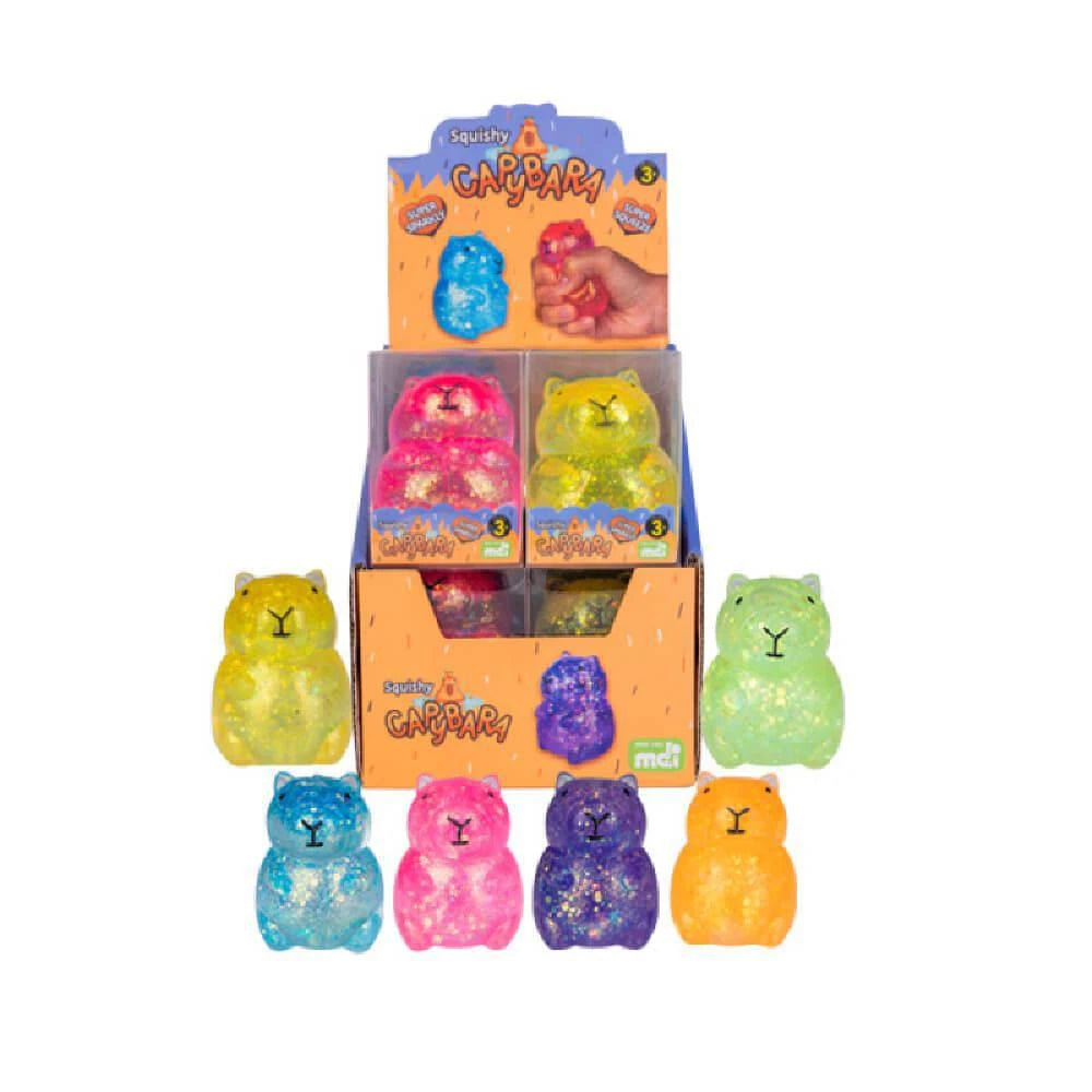 Smoosho's - Super Squeeze Glitter Capybara