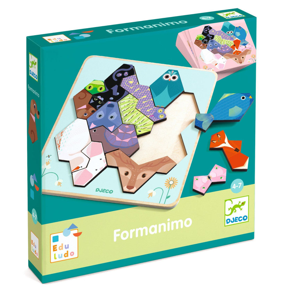 Djeco - FormAnimo Animal Geometry Game