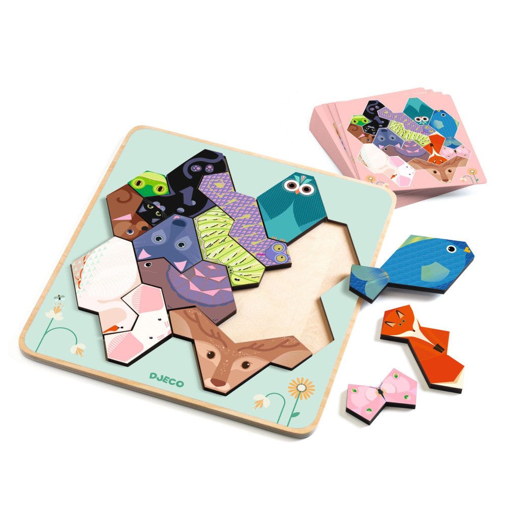 Djeco - FormAnimo Animal Geometry Game