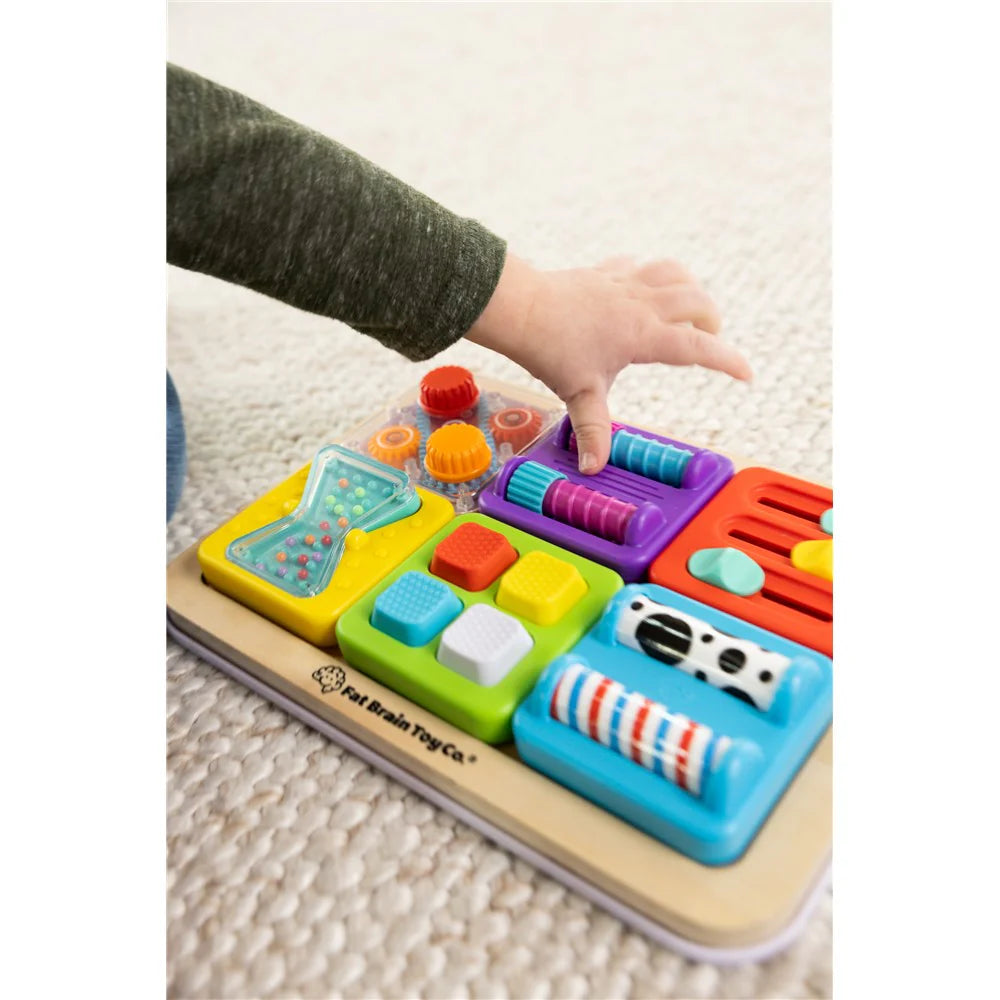 Fat Brain - PlayTab Sensory Set 5 (Threads, Teeter Totter & Keyboard)