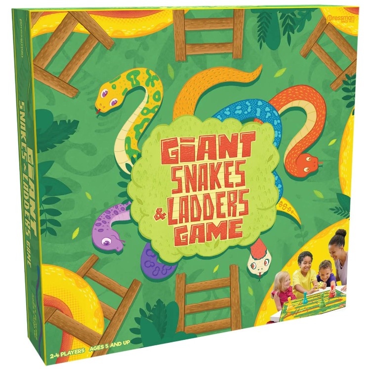 Giant Snakes & Ladders Game