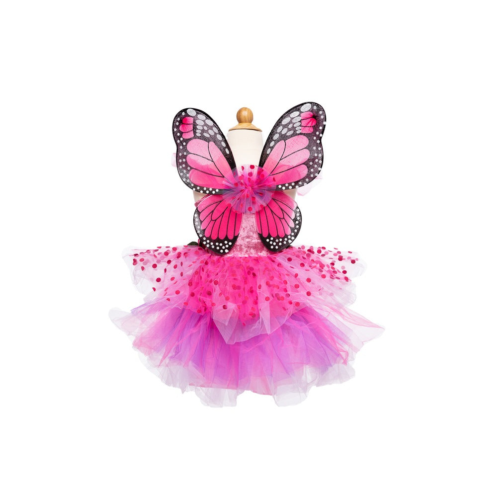 Great Pretenders - Fairy Blooms Deluxe Pink Dress Size 5-6
